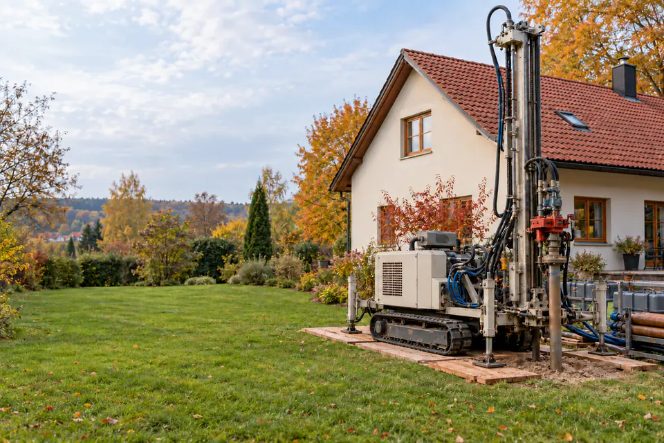 Einfamilienhaus in Niederösterreich mit Garten, beheizt mit einer Sole-Wasser-Wärmepumpe